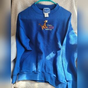Vintage 90s Tigger Sweatshirt Winnie The Pooh Embroidered Disney USA